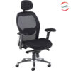 Office Chair HR Assistant Manager Chair Jet Black
