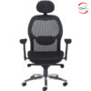 Office Chair HR Assistant Manager Chair Jet Black